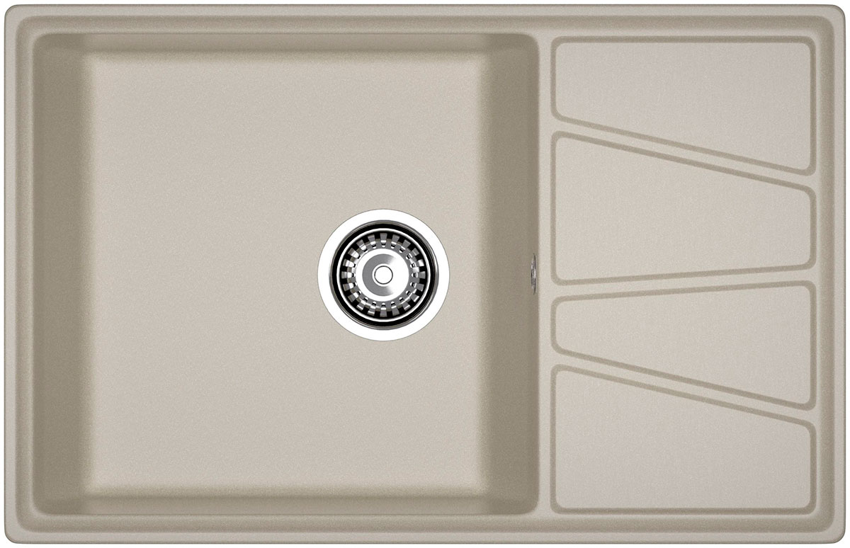 Изображение товара Кухонная мойка GranFest VERTEX 780L топаз искусственный мрамор