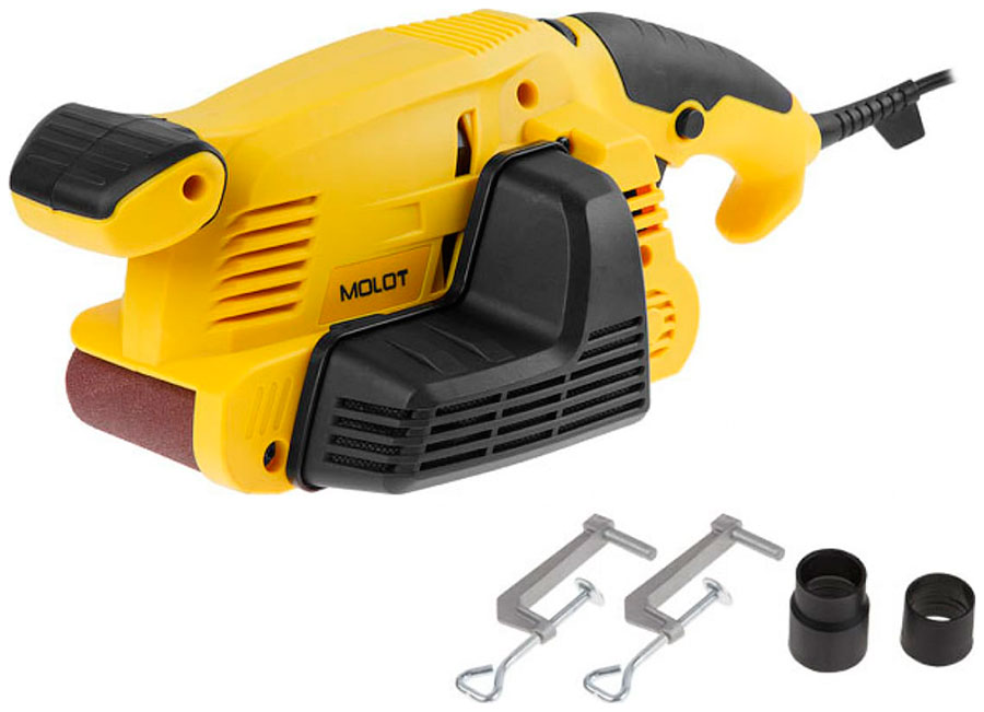 Изображение товара Ленточная шлифмашина Molot MSB 7508 АЕ, в коробке (800 Вт, лента 75х457 мм) (MSB7508AE0025)