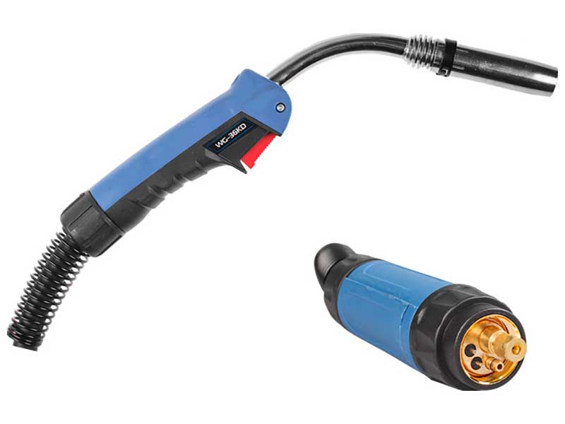 Изображение товара Горелка сварочная Solaris MIG MAG WG-36KD, 5м, 340А (WG-36KD5)