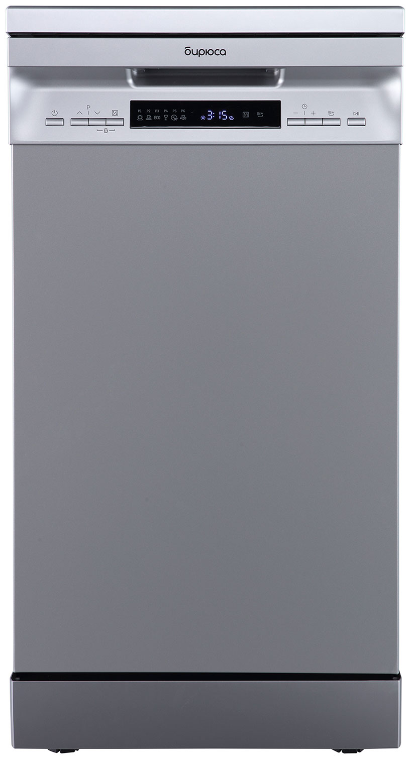Изображение товара Посудомоечная машина Бирюса DWF-410/5 M серебристая 10 комплектов