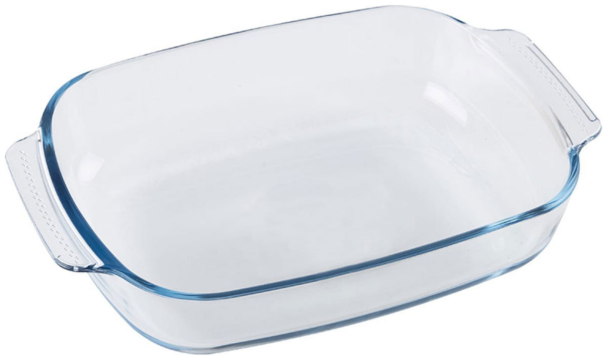 Изображение товара Форма для запекания Mallony IDEALE, боросиликатное стекло, 2 л, прямоугольная, ручки (103630)