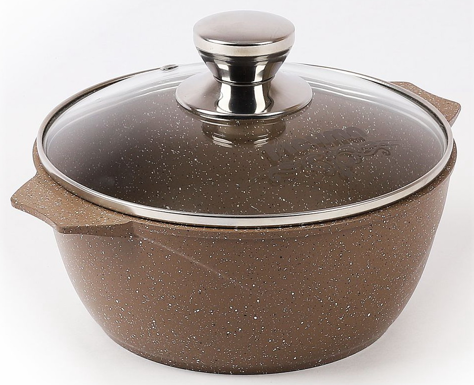Кастрюля Мечта Гранит Brown 2 л (42806) Кастрюля Мечта Гранит Brown 2 л (42806)