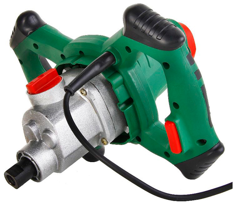 

Миксер строительный Hammer MXR1350A, 1100 Вт, 0-800 об/мин, М14, одношпиндельный