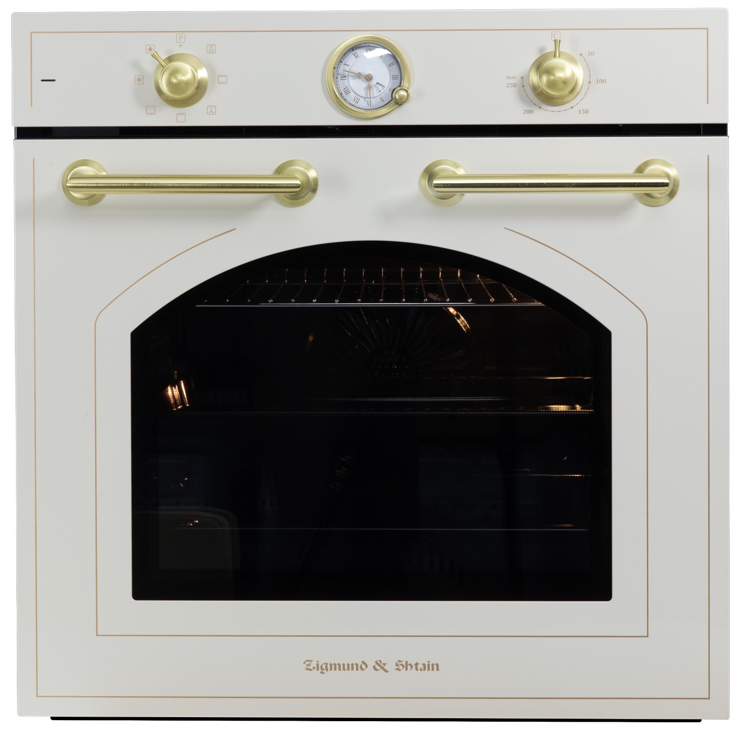 Изображение товара Электрический встраиваемый духовой шкаф Zigmund & Shtain E 156 X 72л гриль конвекция