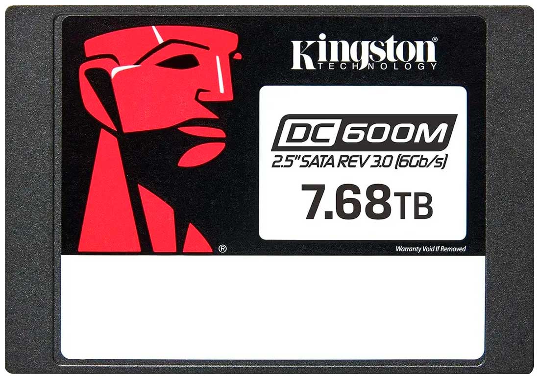 Изображение товара SSD накопитель Kingston 2.5 Enterprise DC600M 7680 Гб SATA III (SEDC600M/7680G)