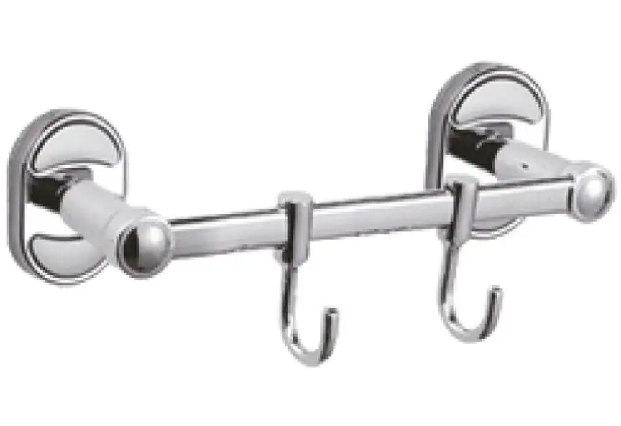 Изображение товара Планка с крючками для полотенец D-Lin хром (D288700-2)