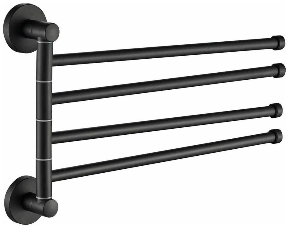 Изображение товара Полотенцедержатель D-Lin D111 черный, (D255111)