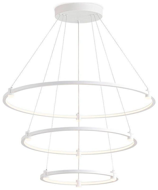 Изображение товара Подвесной светодиодный светильник Ambrella Light Comfort Line FL5511 28 м2 Хай-тек белый