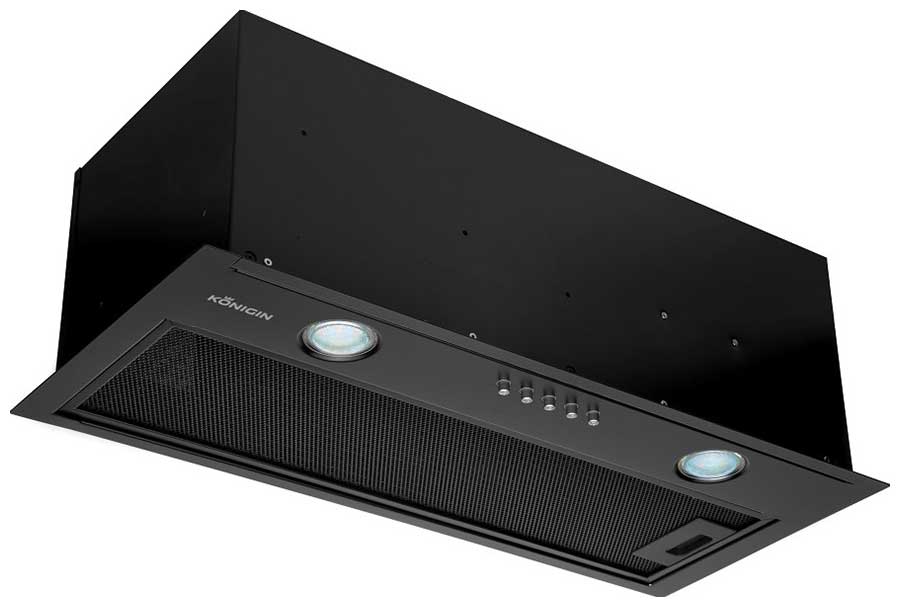 Изображение товара Вытяжка кухонная Konigin Flatbox Full Black 50 скрытая 650 м3/ч