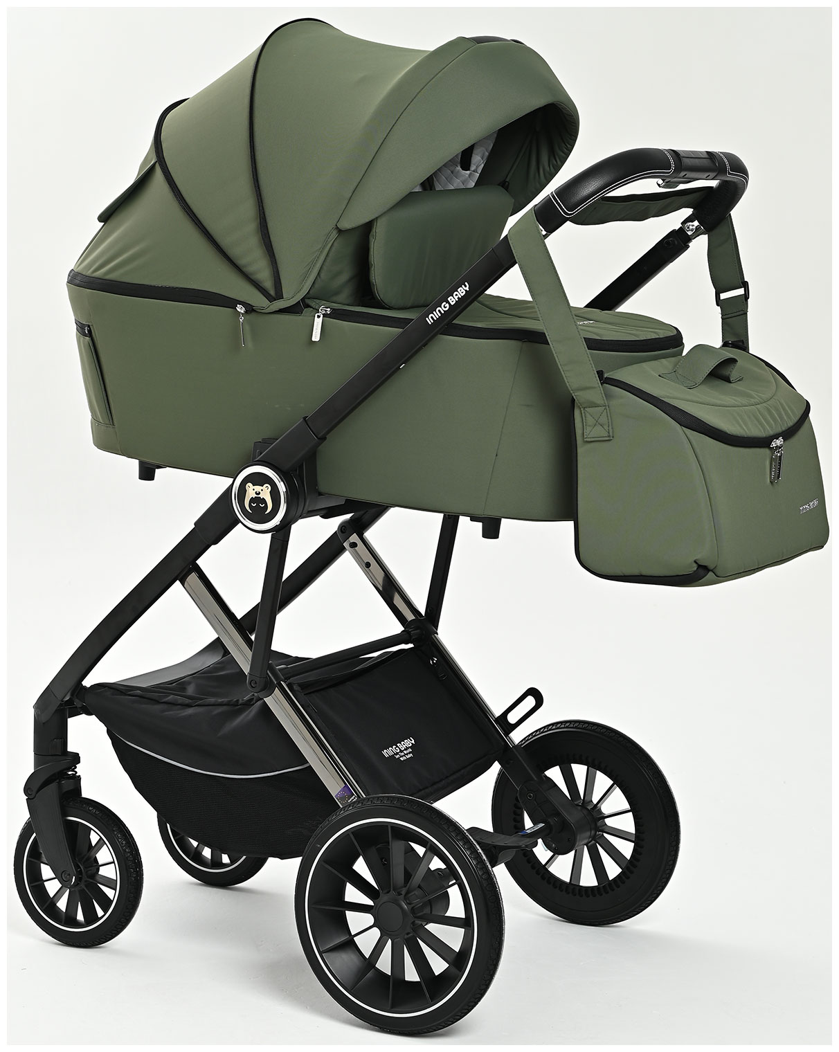 Изображение товара Коляска 2 в 1 Ining Baby KR350 green
