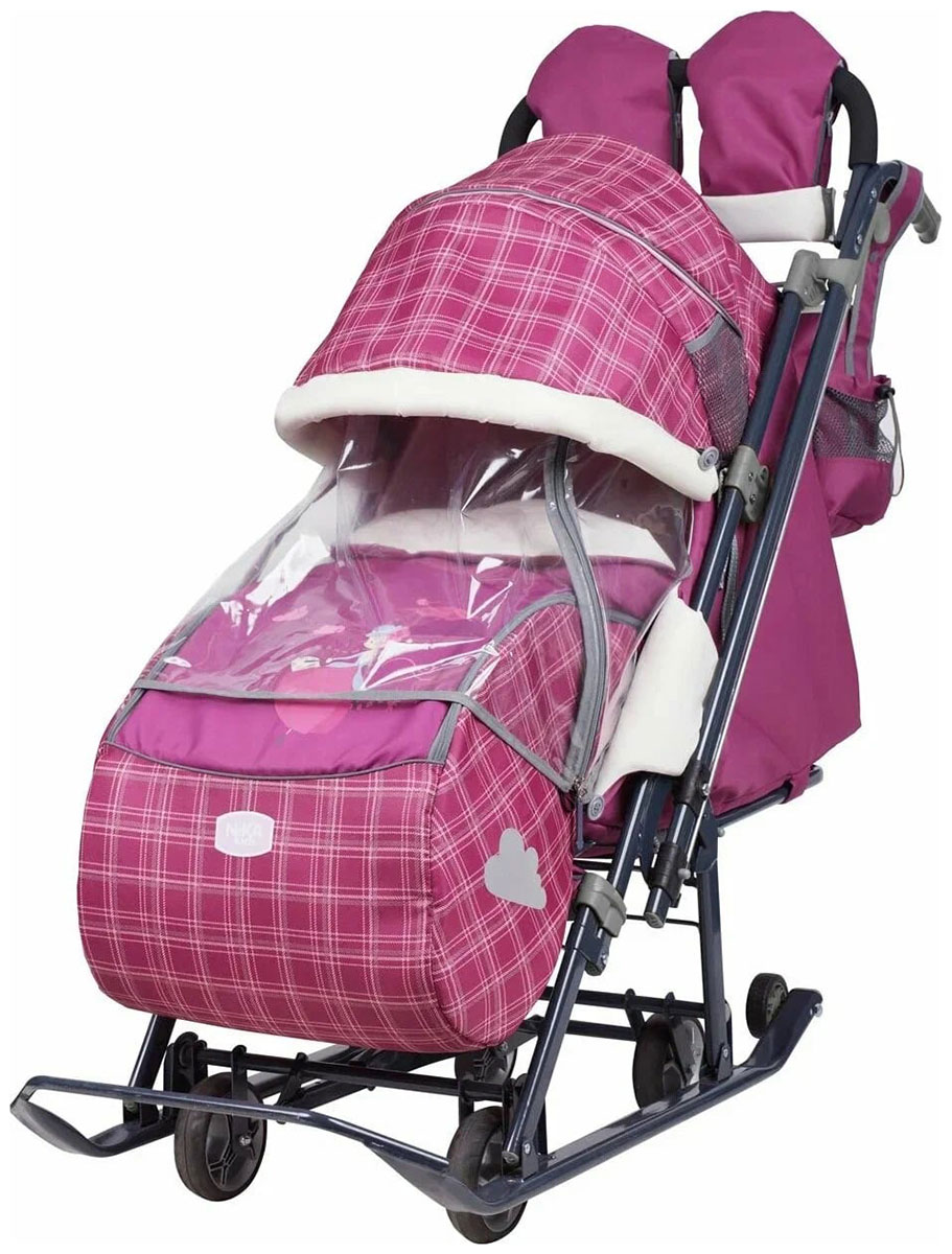 Изображение товара Коляска комбинированная Ника Ника детям 7-4, НД7-4 (капри в клетку)
