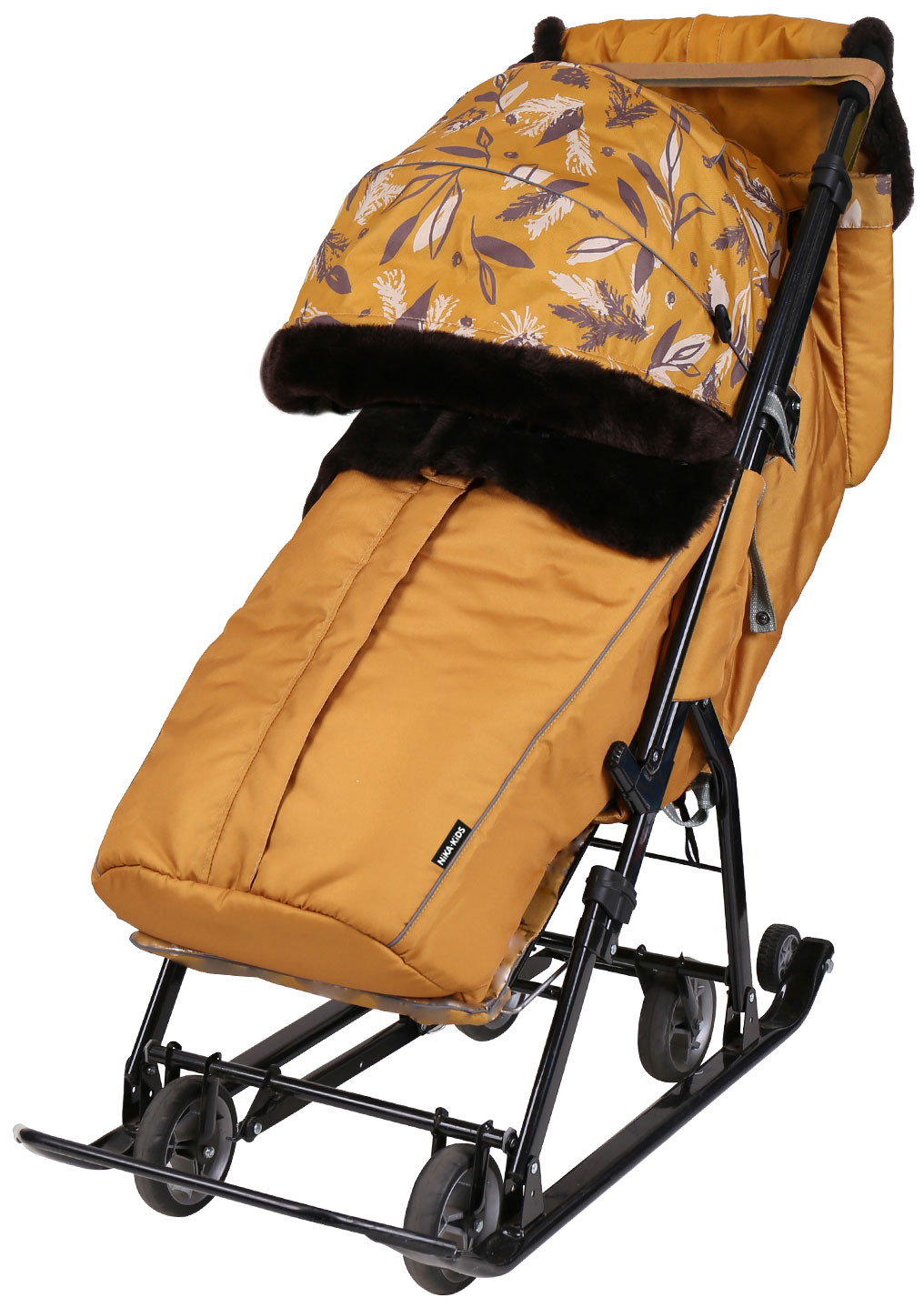 Изображение товара Коляска комбинированная Ника Ника детям 7-5Н (НД7-5Н) горчичный