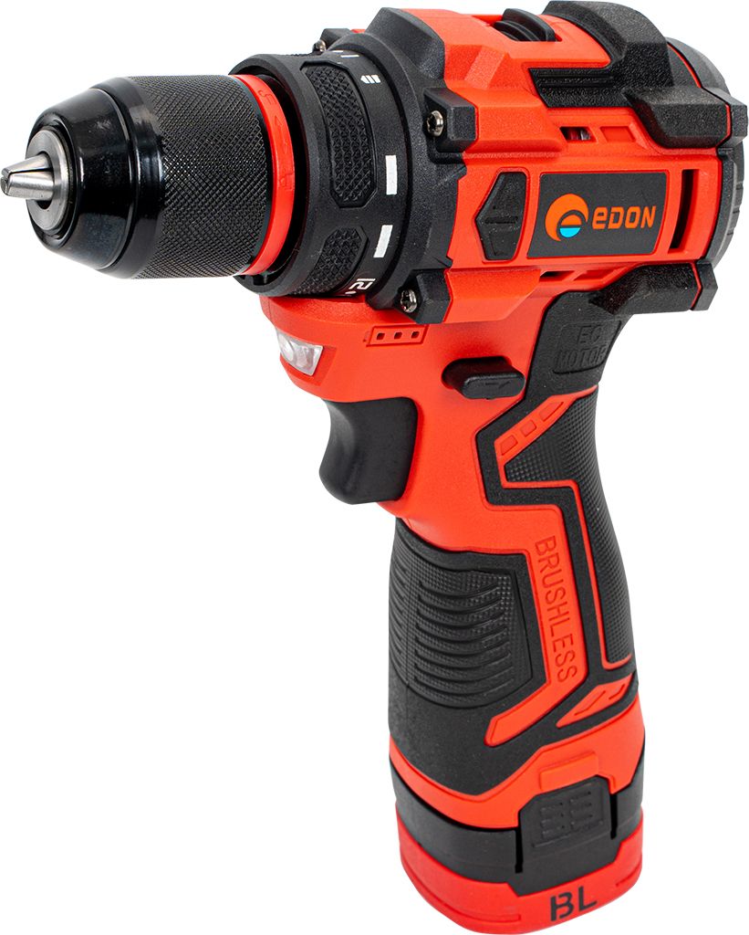 Изображение товара Аккумуляторная дрель-шуруповерт EDON UAD-16BL 16 В, бесщеточный, 2 аккумулятора