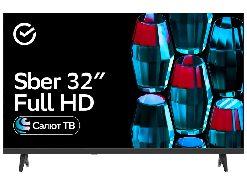 

Телевизор Sber SDX-32F2139, Черный
