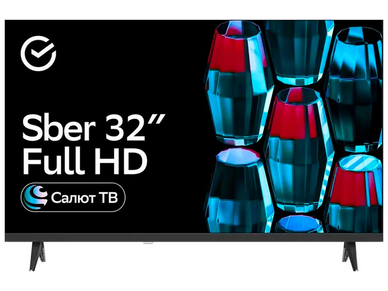 Изображение товара Телевизор Sber SDX-32F2139 32 дюйма Smart TV Full HD Wi-Fi Bluetooth