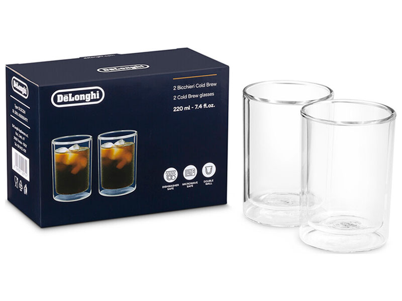 Изображение товара Набор чашек De’Longhi DLSC324, Cold Brew SMALL, 2 шт