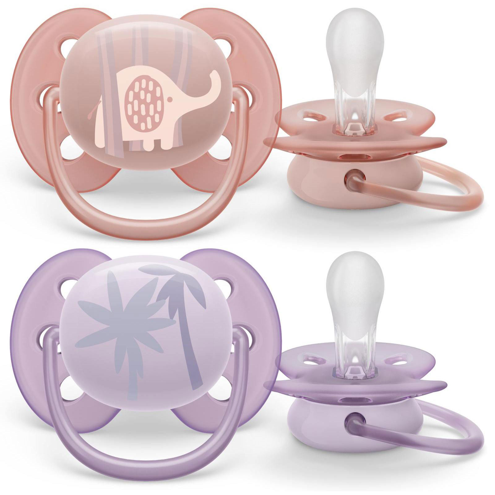 Соска-пустышка Philips Avent SCF091/09 ultra soft слоник/пальмы Соска-пустышка Philips Avent SCF091/09 ultra soft слоник/пальмы