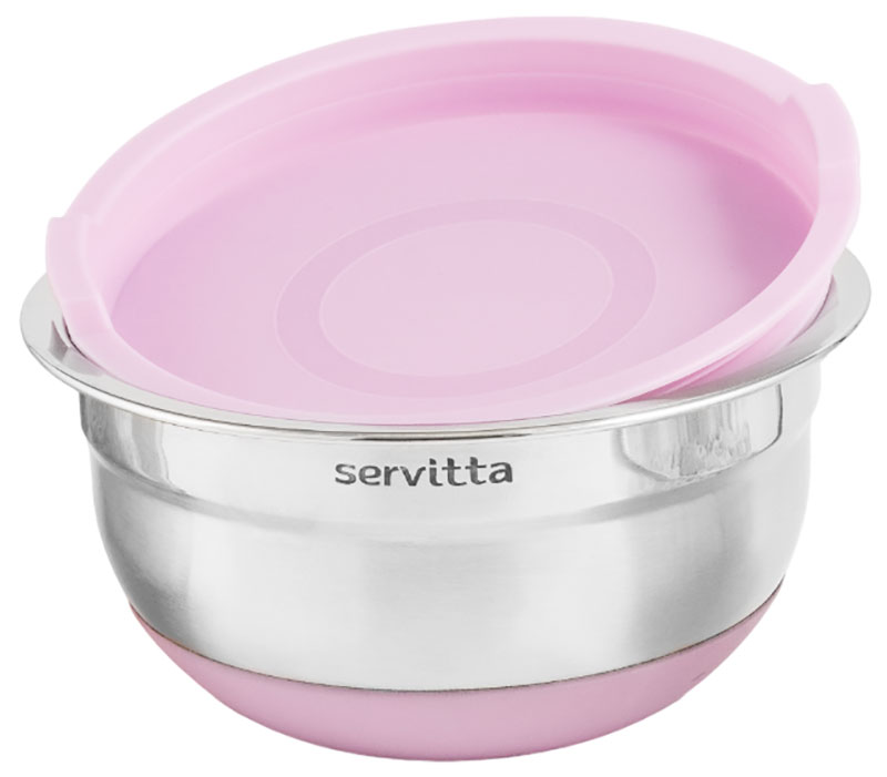 Миска с крышкой Servitta 1 литр (Sr0302) Миска с крышкой Servitta 1 литр (Sr0302)