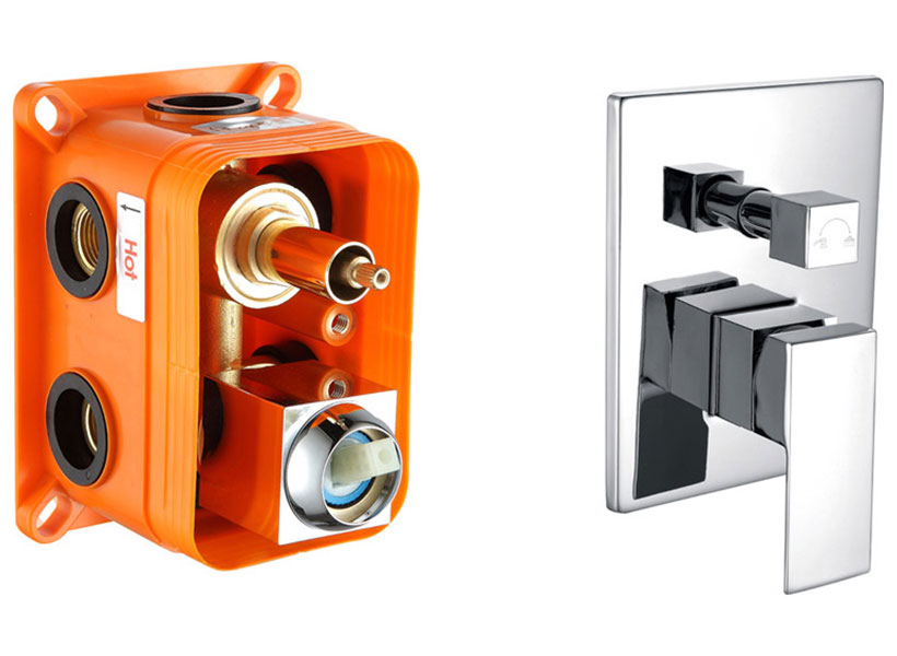 Изображение товара Смеситель для ванной комнаты Kaiser Sonat, хромированный (34122)