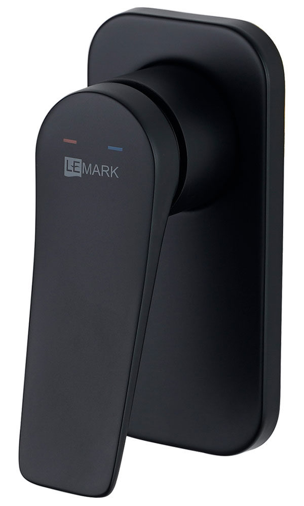 Изображение товара Встраиваемый смеситель для душа Lemark LM3723BL черный