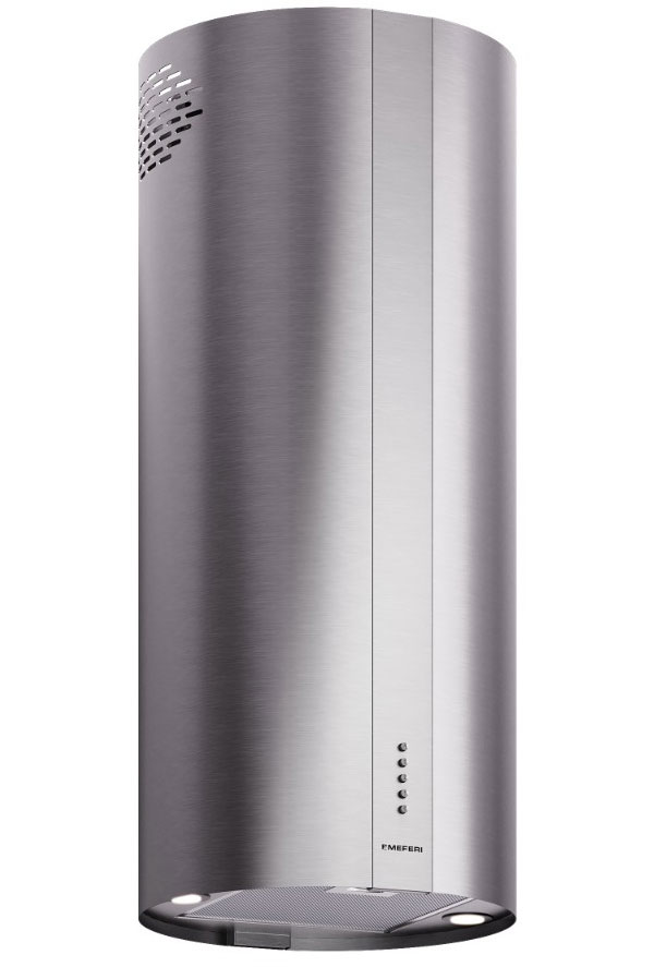 Изображение товара Вытяжка Meferi TUBE40IX ISLA POWER островная нержавеющая сталь 850 м3/ч
