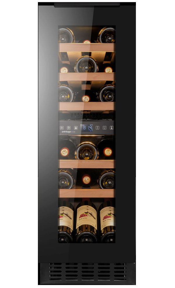 

Встраиваемый винный шкаф Avintage AVU31D88, Черный