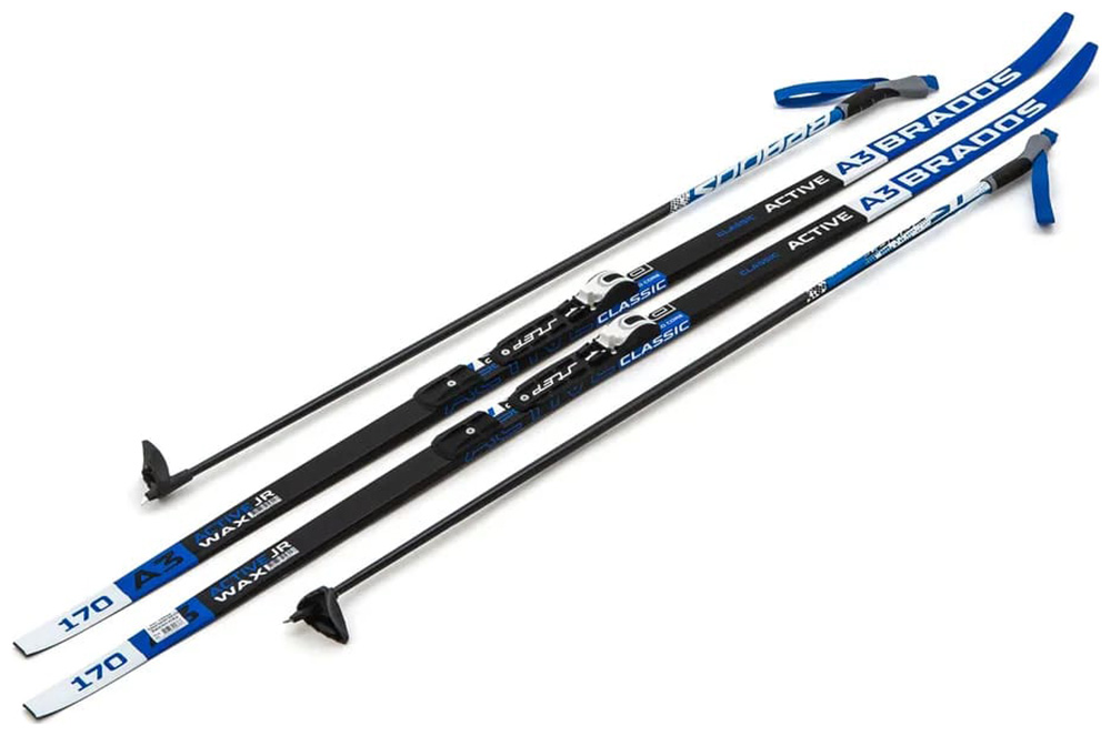 Изображение товара Лыжи беговые STC NNN - 170 WAX Brados Active A 3 Blue