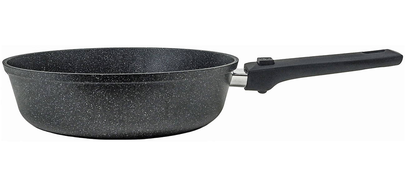 Изображение товара Набор посуды Panairo Raitens induction №1 (Rai-NAB1-24+KAZ.5-K.24.Chr-I) комплект (сковорода + казан + крышка)