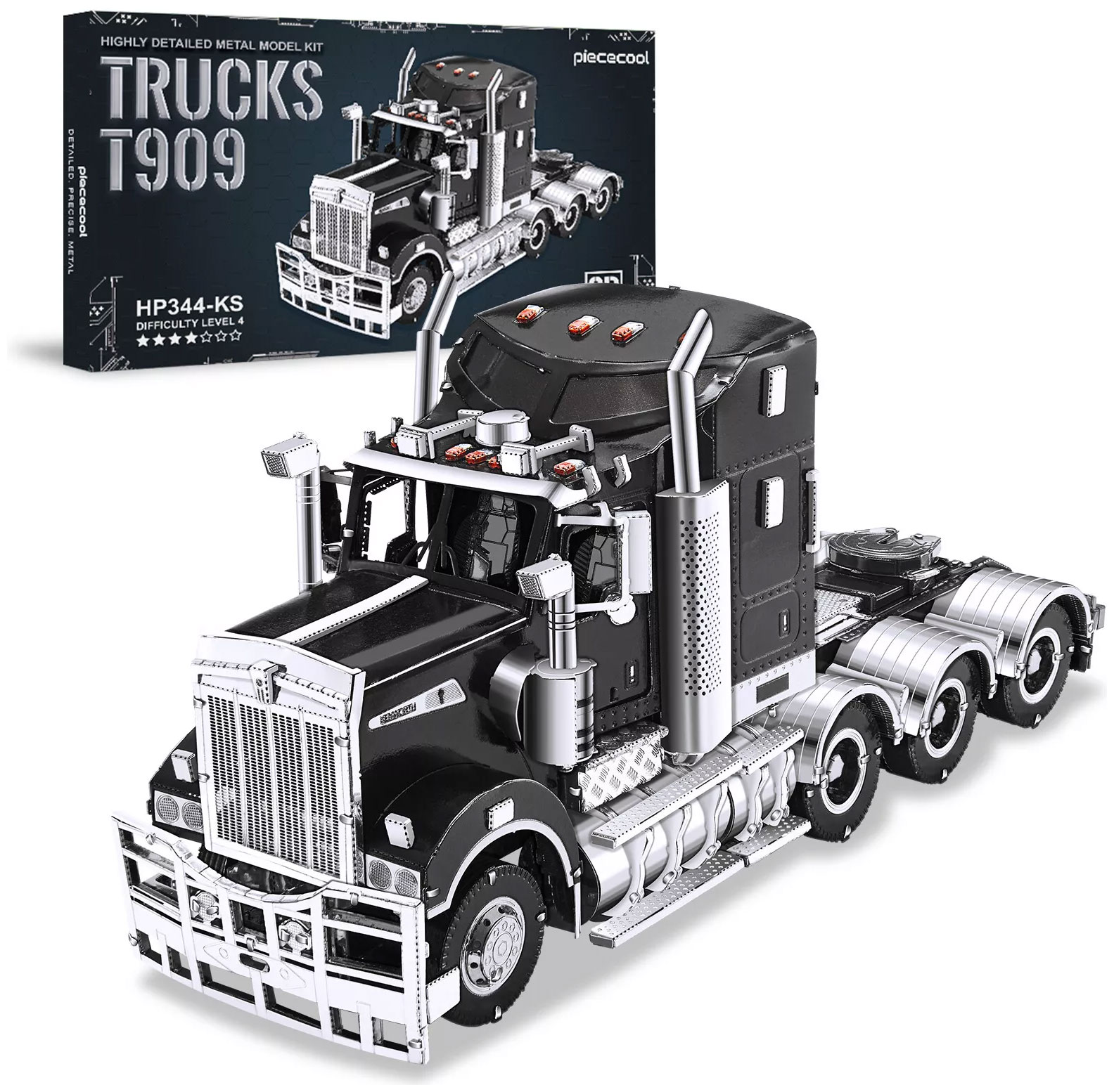 Изображение товара Конструктор 3D из металла Piececool Trucks T909 (HP344-KS)