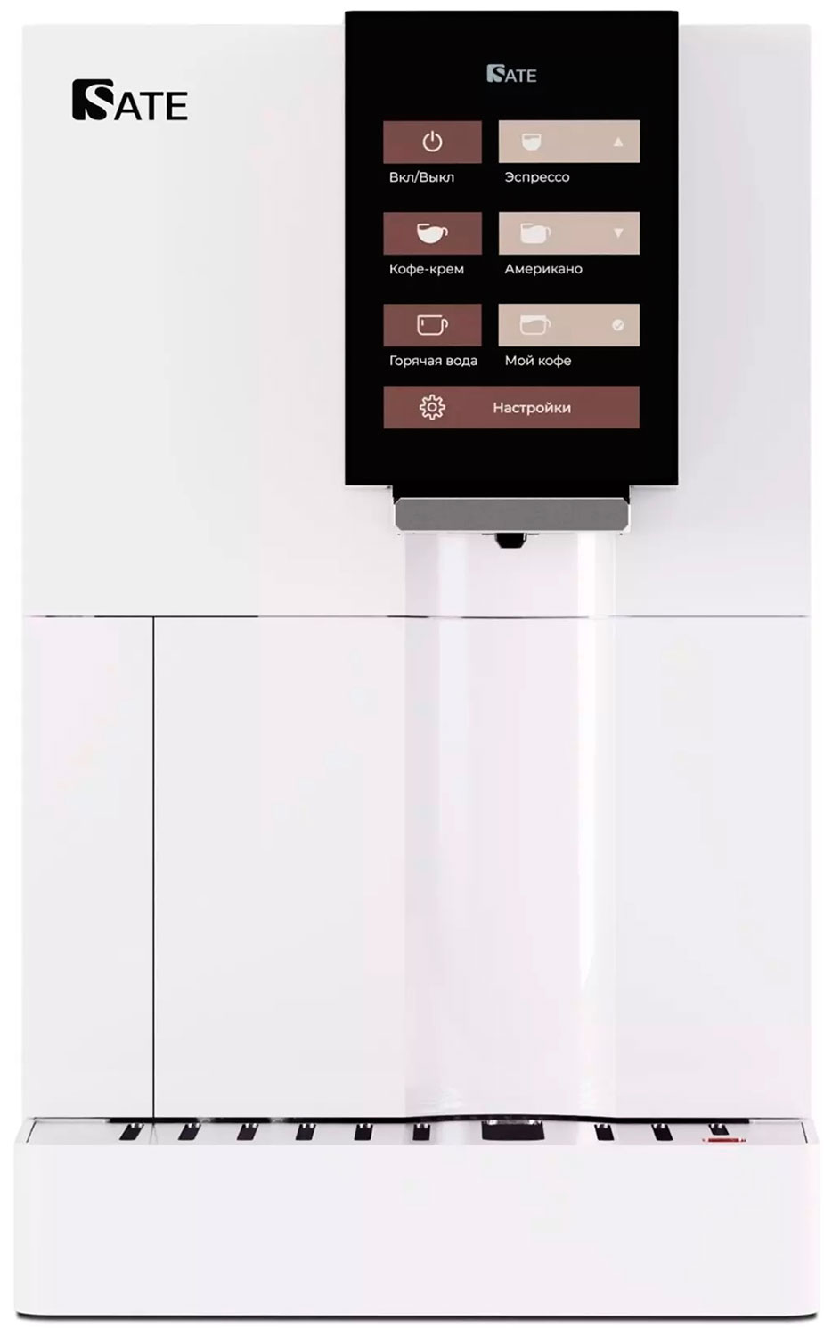 Изображение товара Кофемашина автоматическая Sate CT-10 Solution, WiFi