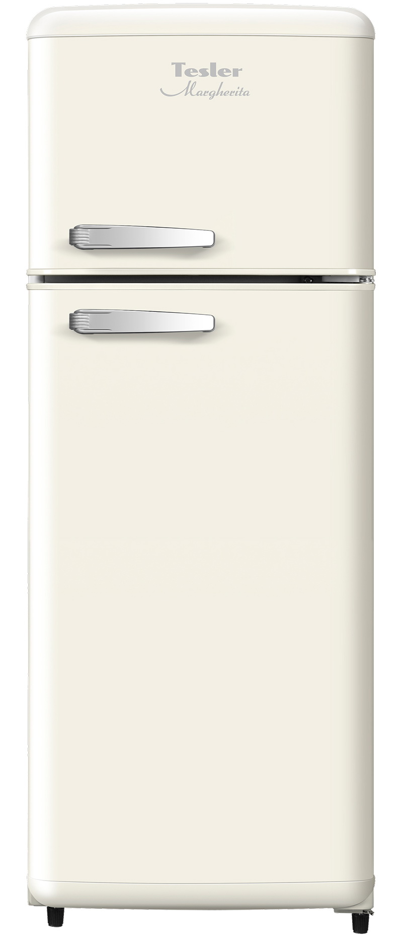 Изображение товара Двухкамерный холодильник Tesler RT-218 IVORY стиль ретро 218 л морозильная камера