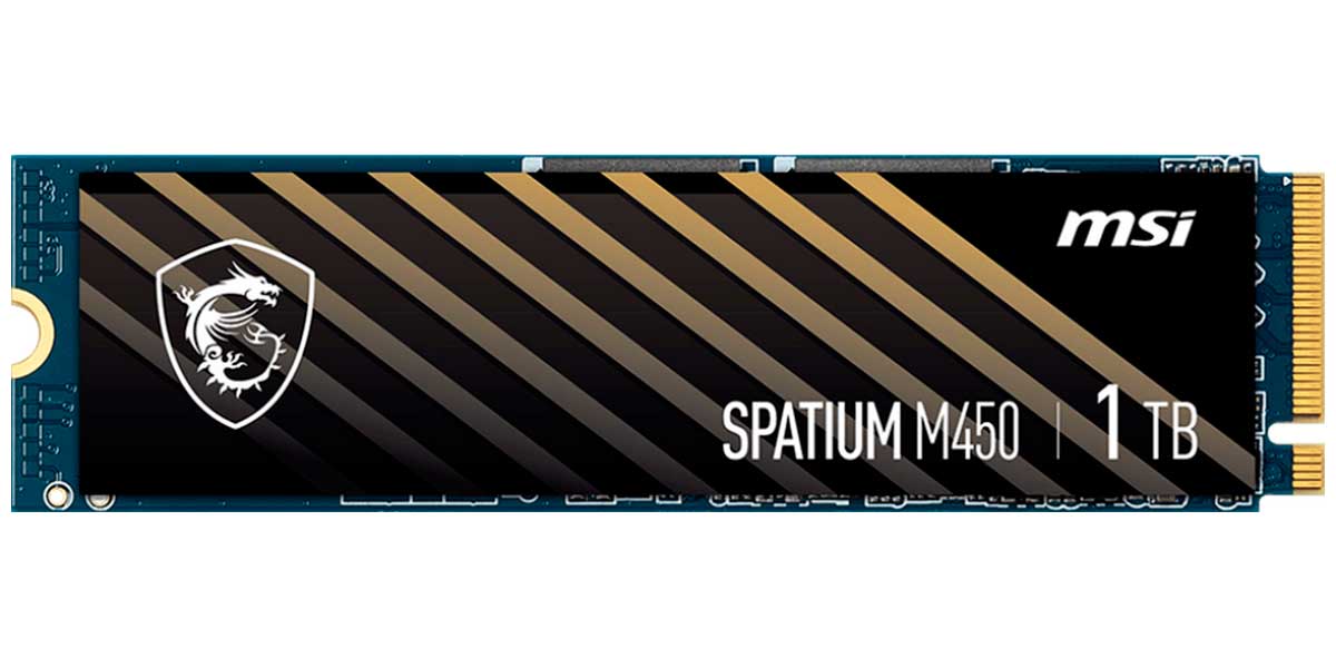 Изображение товара MSI SPATIUM M450 1TB PCIe 4.0 NVMe SSD