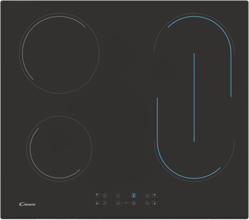 Изображение товара Электрическая стеклокерамическая варочная панель Candy CH64BVTRU 4 конфорки