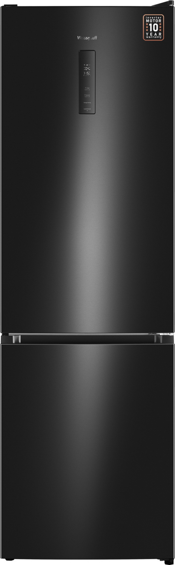 Изображение товара Двухкамерный холодильник Weissgauff WRK 2000 Total NoFrost Inverter Black