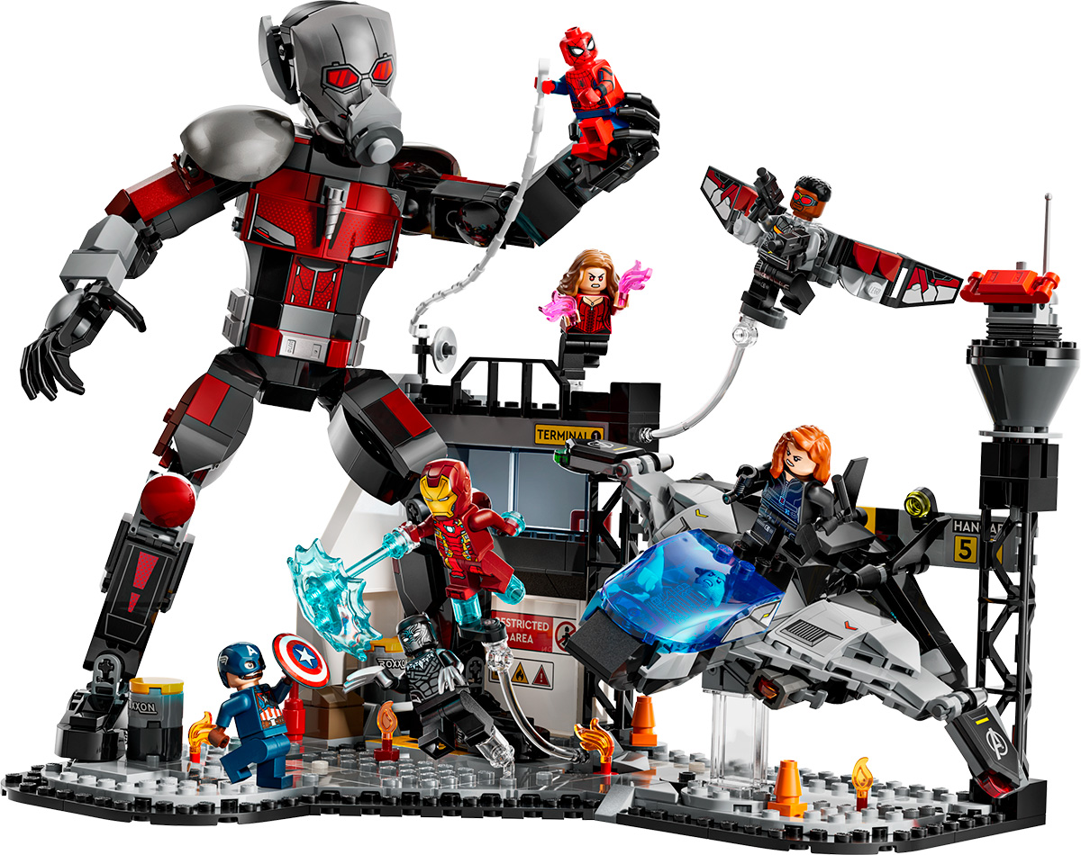 Изображение товара Конструктор Lego Конструктор Super Heroes Капитан Америка: Противостояние (76314)