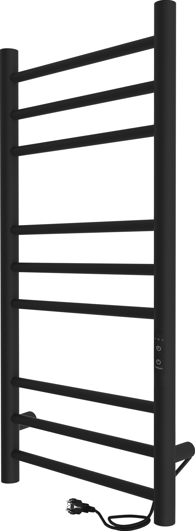 Изображение товара Электрический полотенцесушитель Indigo Line Trinity черный муар 80x43.2x8.7 см