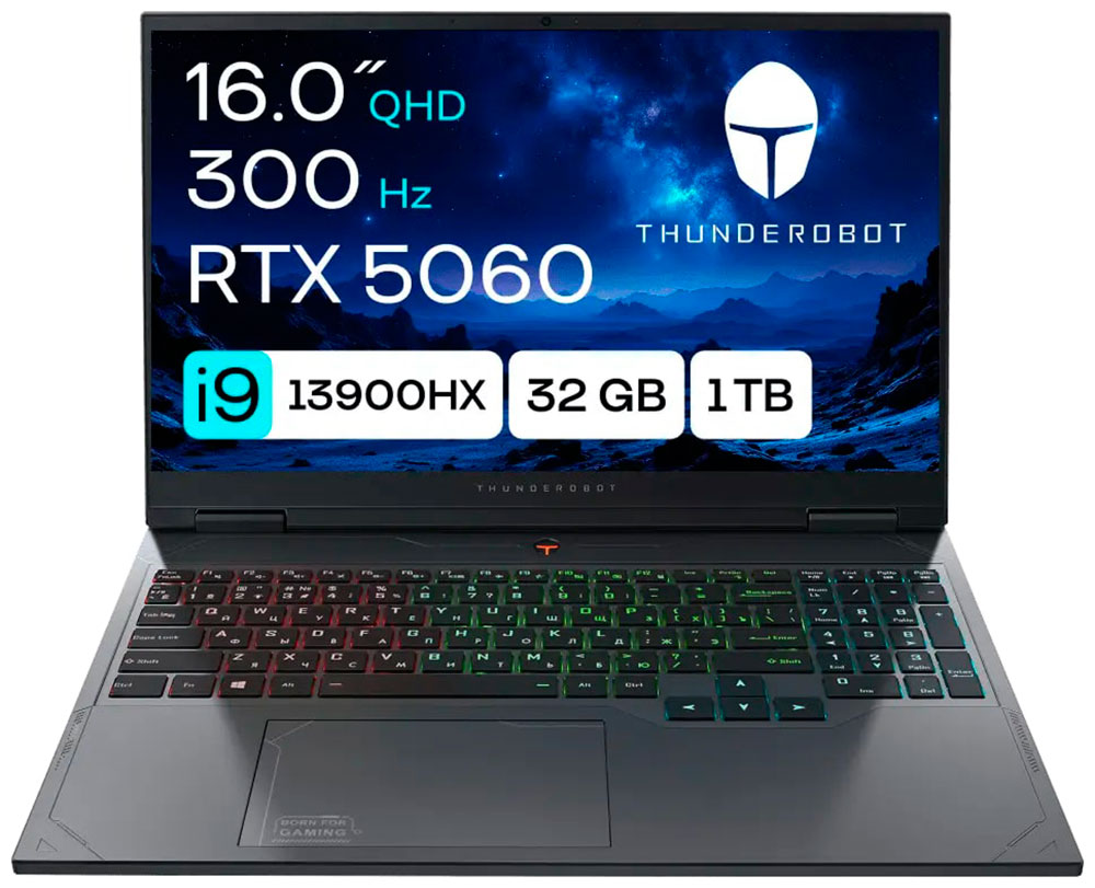 Изображение товара Игровой ноутбук Thunderobot Gravity 16 G2 Pro Intel Core i9 32GB 1TB SSD RTX 5060