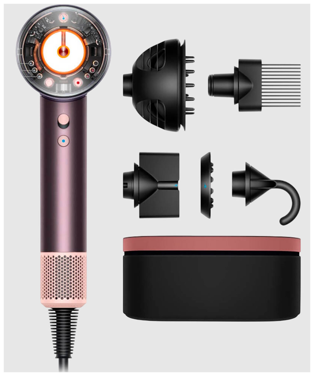 Изображение товара Фен Dyson HD16 2-pin RU в цвете Nural Jasper Plum (599003-01)