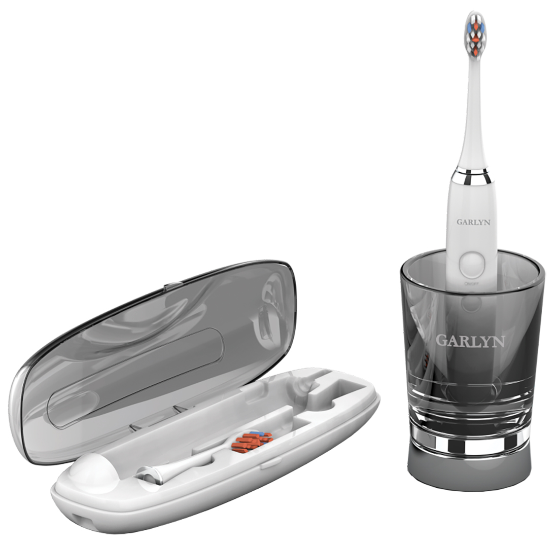 Изображение товара Электрическая звуковая зубная щетка Garlyn Smile Crystalcare white 4 режима IPX7