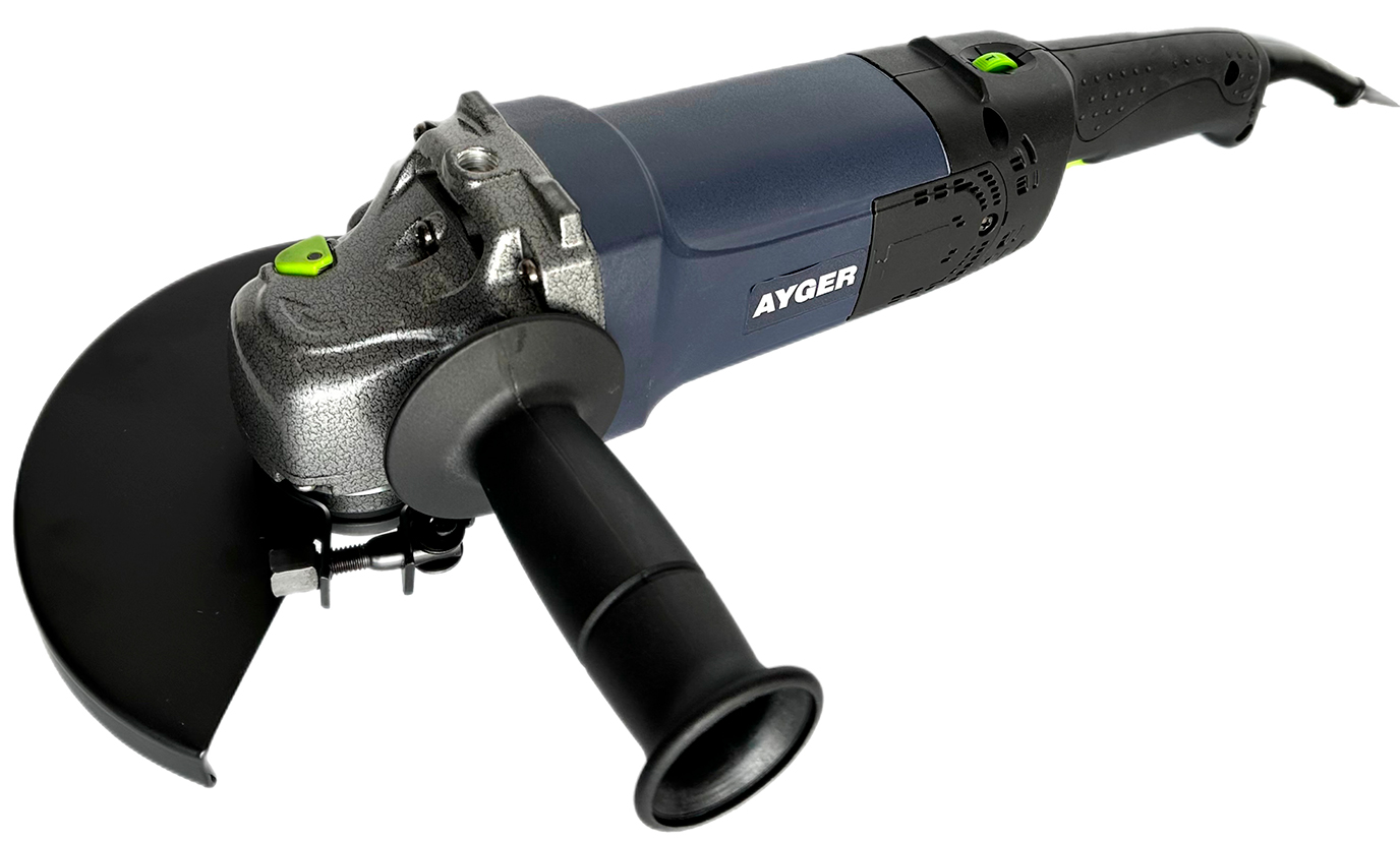 Изображение товара Угловая шлифовальная машина Ayger AG180/1850E 180 мм 1400 Вт с регулировкой скорости