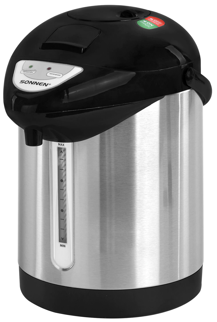 Изображение товара Термопот Sonnen TP-28 3 л 900 Вт из нержавеющей стали механический