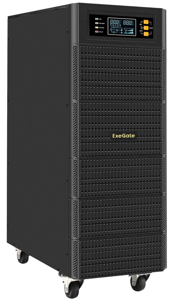 Изображение товара Источники бесперебойного питания ExeGate TL-575-10kVA 240V с LCD и USB