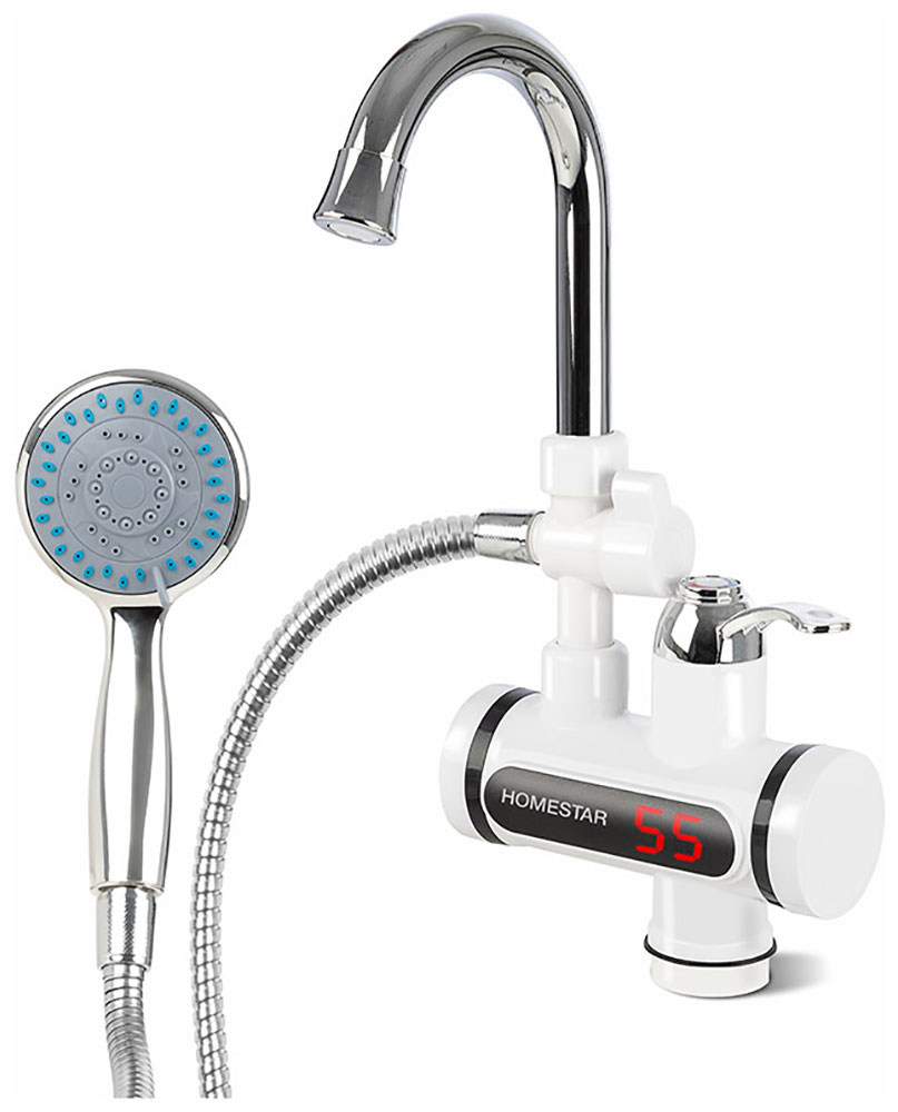 

Водонагреватель проточный Homestar HS-0113D, Белый