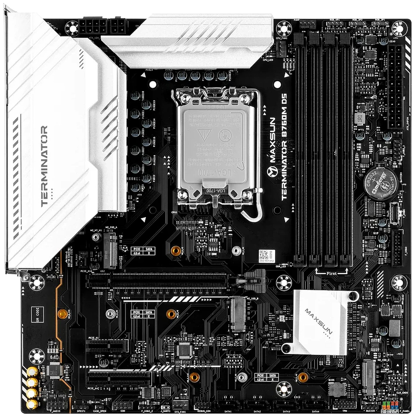 фото Материнская плата maxsun ms-terminator b760m d5 v2 (lga1700, matx)