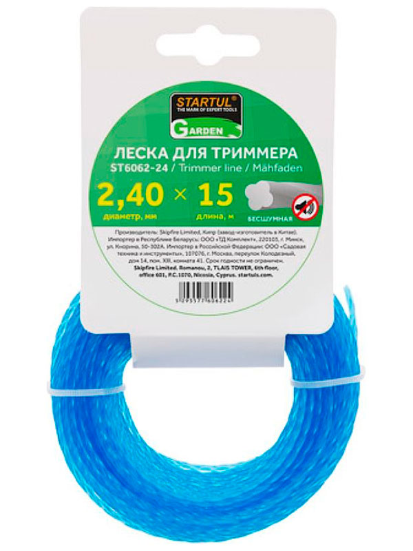 Изображение товара Леска триммерная Startul ST6062-24