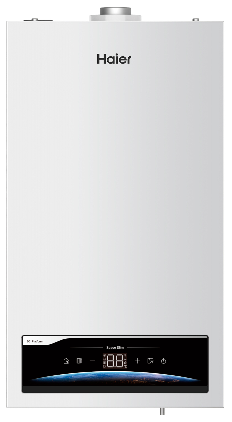 Изображение товара Газовый двухконтурный котёл Haier SpaceSlim TW 2.18TW с Wi-Fi и высоким КПД Изображение товара Газовый двухконтурный котёл Haier SpaceSlim TW 2.18TW с Wi-Fi и высоким КПД