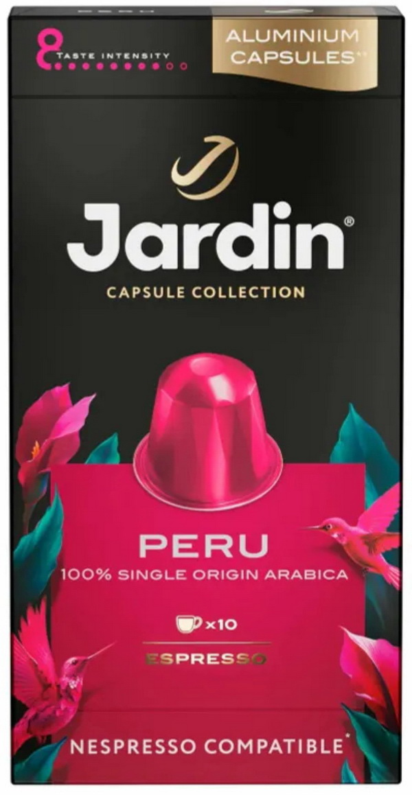 Изображение товара Кофе в капсулах Jardin Перу 5 г х 10 шт. Изображение товара Кофе в капсулах Jardin Перу 5 г х 10 шт.