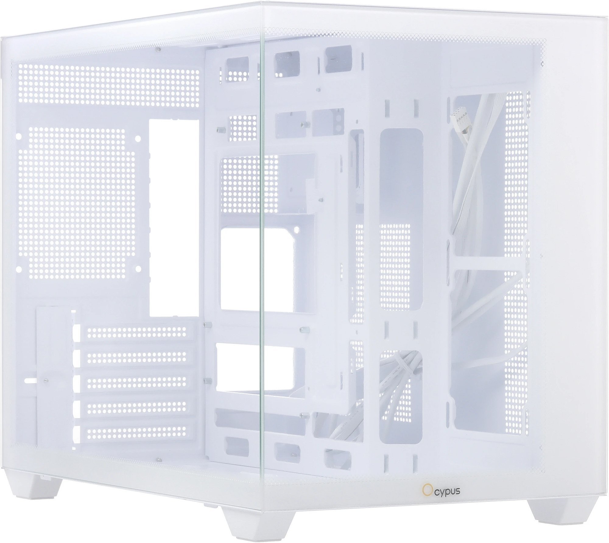 Изображение товара Компьютерный корпус Ocypus Gamma C54 WH mATX Изображение товара Компьютерный корпус Ocypus Gamma C54 WH mATX
