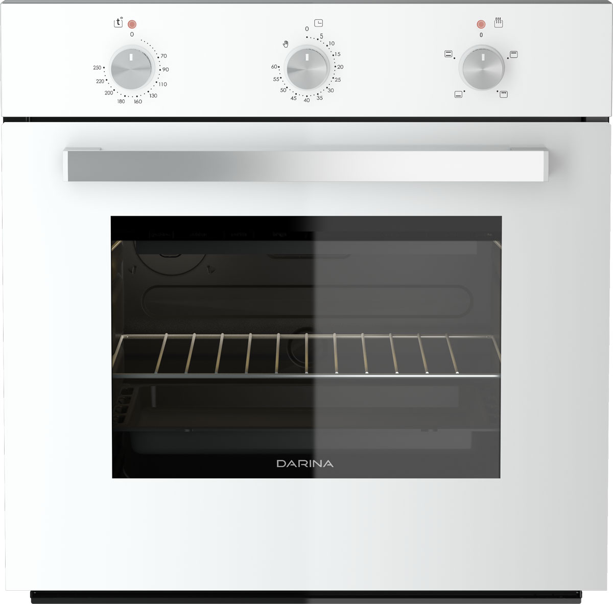 Изображение товара Встраиваемый электрический духовой шкаф Darina 1U BDE111 701 W 50л белый