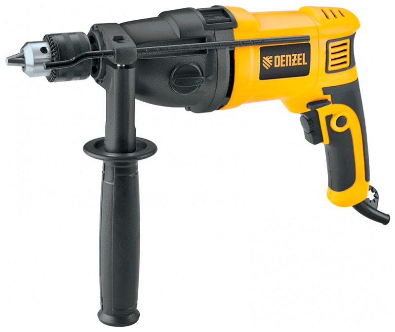 Изображение товара Дрель ударная Denzel ID-1050-2 26312, 1050Вт
